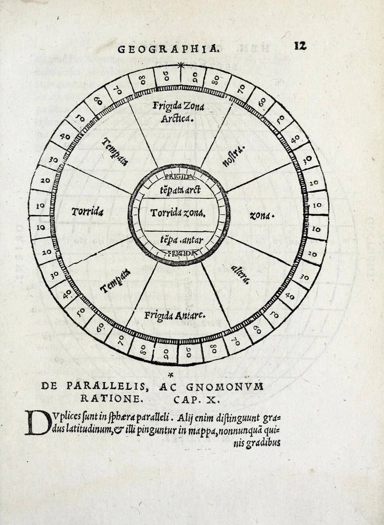 An illustration from Henrici Glareani Helvetii poetae lavreati De geographia liber vnvs, 1533, leaf 29
