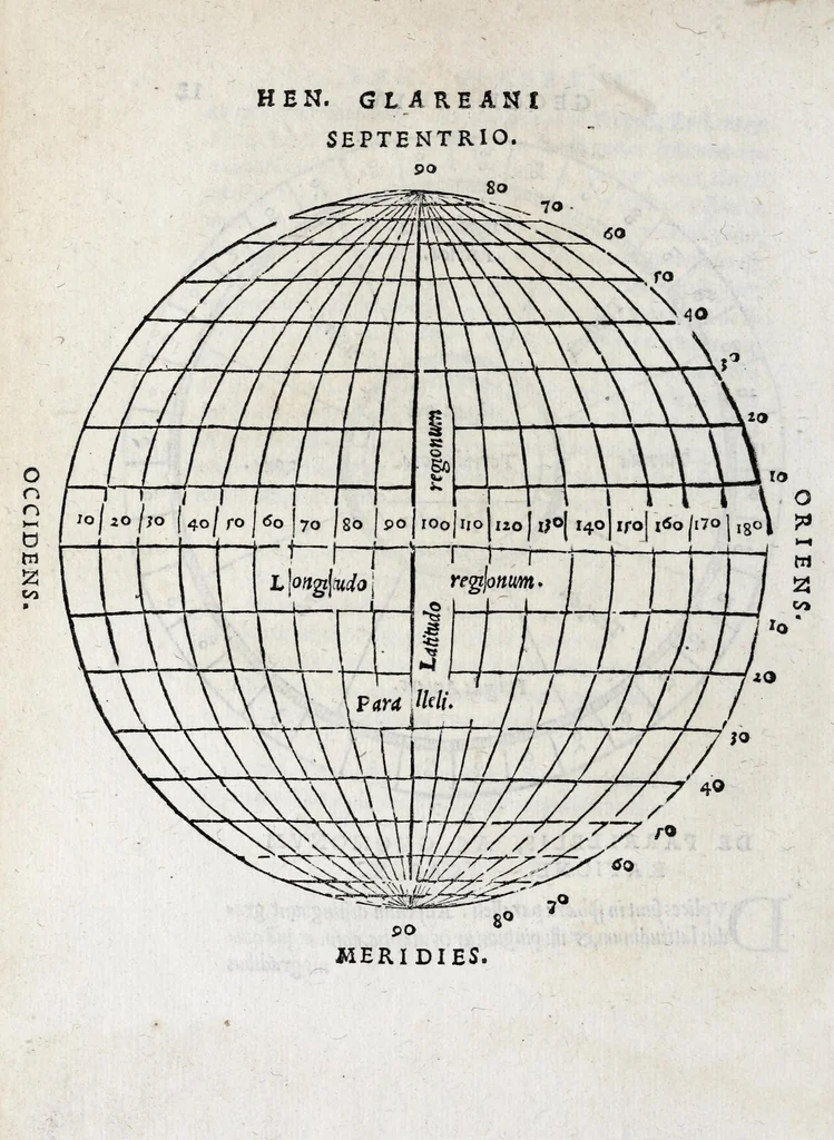 An illustration from Henrici Glareani Helvetii poetae lavreati De geographia liber vnvs, 1533, leaf 30