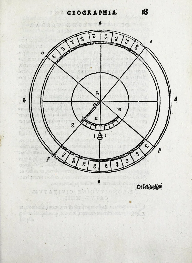 An illustration from Henrici Glareani Helvetii poetae lavreati De geographia liber vnvs, 1533, leaf 41