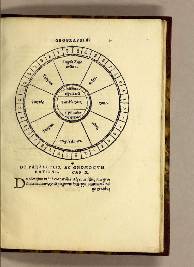 An illustration from Henrici Glareani poetae laureati de geographia liber unus,, 1530, leaf 31