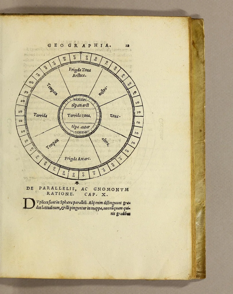 An illustration from Henrici Glareani, poetae laureati de geographia liber unus,, 1528, leaf 27