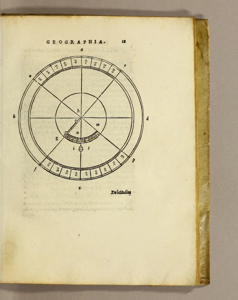 An illustration from Henrici Glareani, poetae laureati de geographia liber unus,, 1528, leaf 39