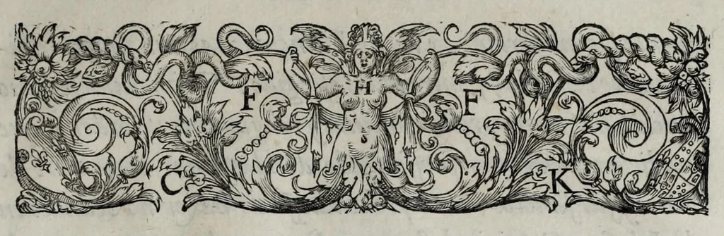 An illustration from Henrici II. Galliarvm regis elogivm : cvm eivs verissime expressa effigie, 1560, leaf 77