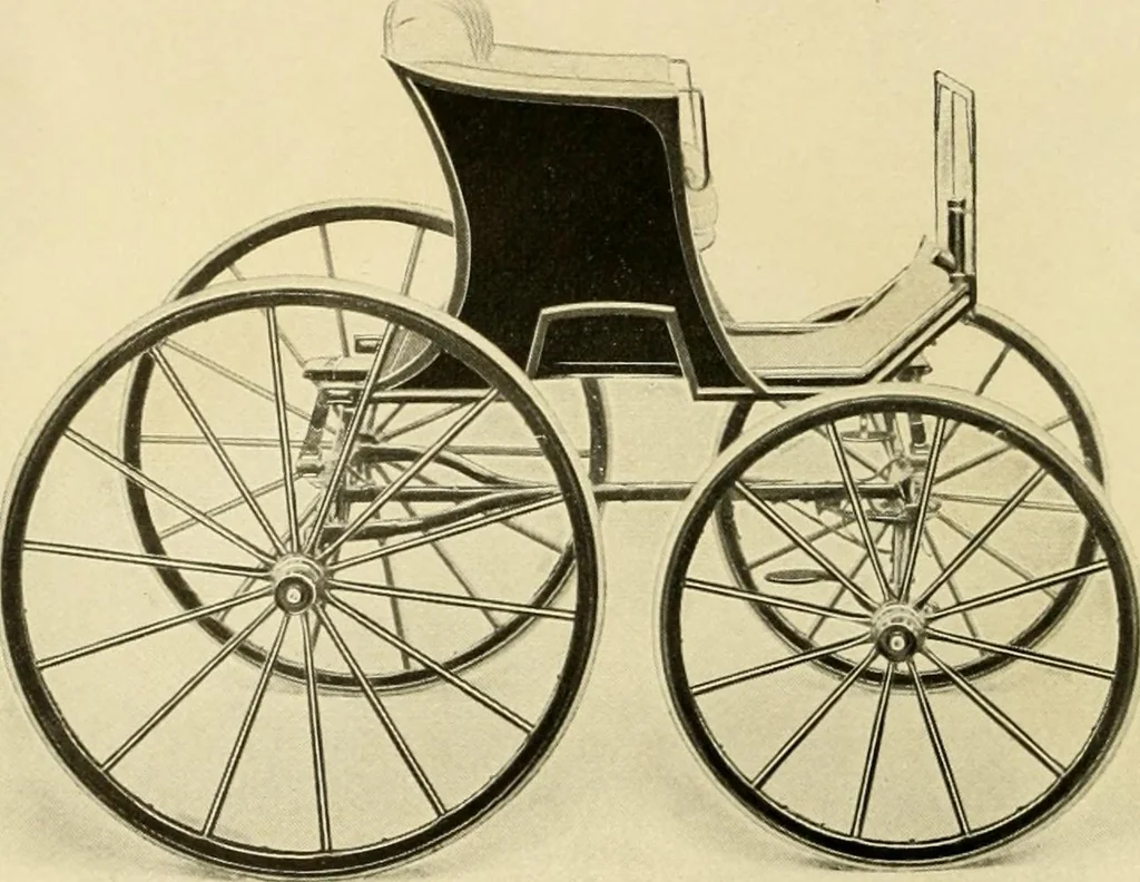 An illustration from Henry Hooker & Co., designers and builders of high grade carriages, New Haven, Connecticut, 1907, leaf 10