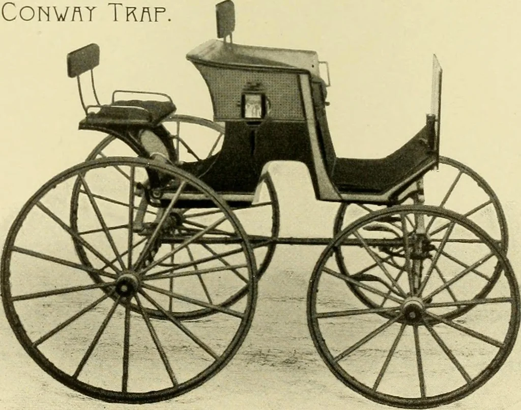 An illustration from Henry Hooker & Co., designers and builders of high grade carriages, New Haven, Connecticut, 1907, leaf 11