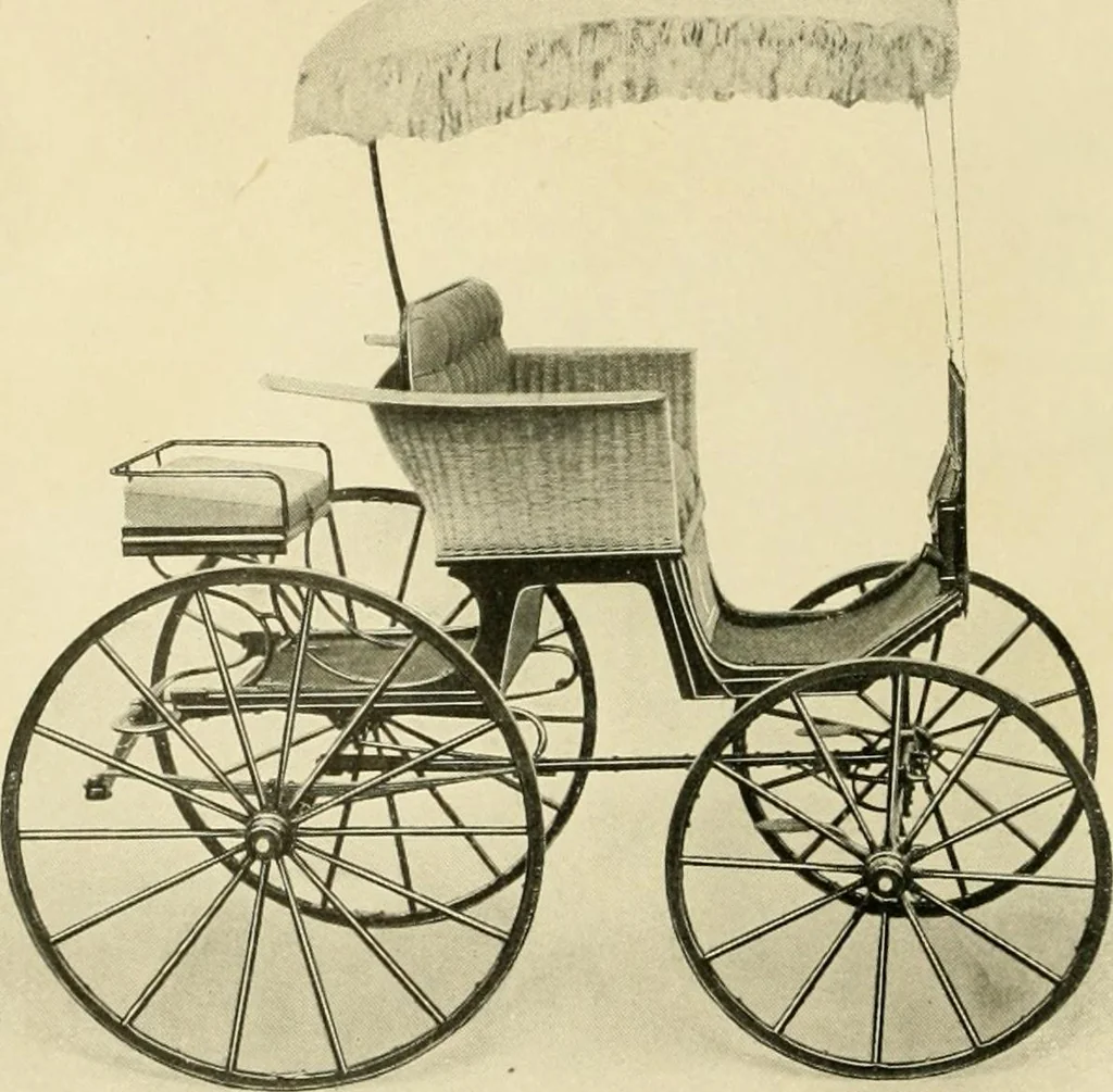 An illustration from Henry Hooker & Co., designers and builders of high grade carriages, New Haven, Connecticut, 1907, leaf 12