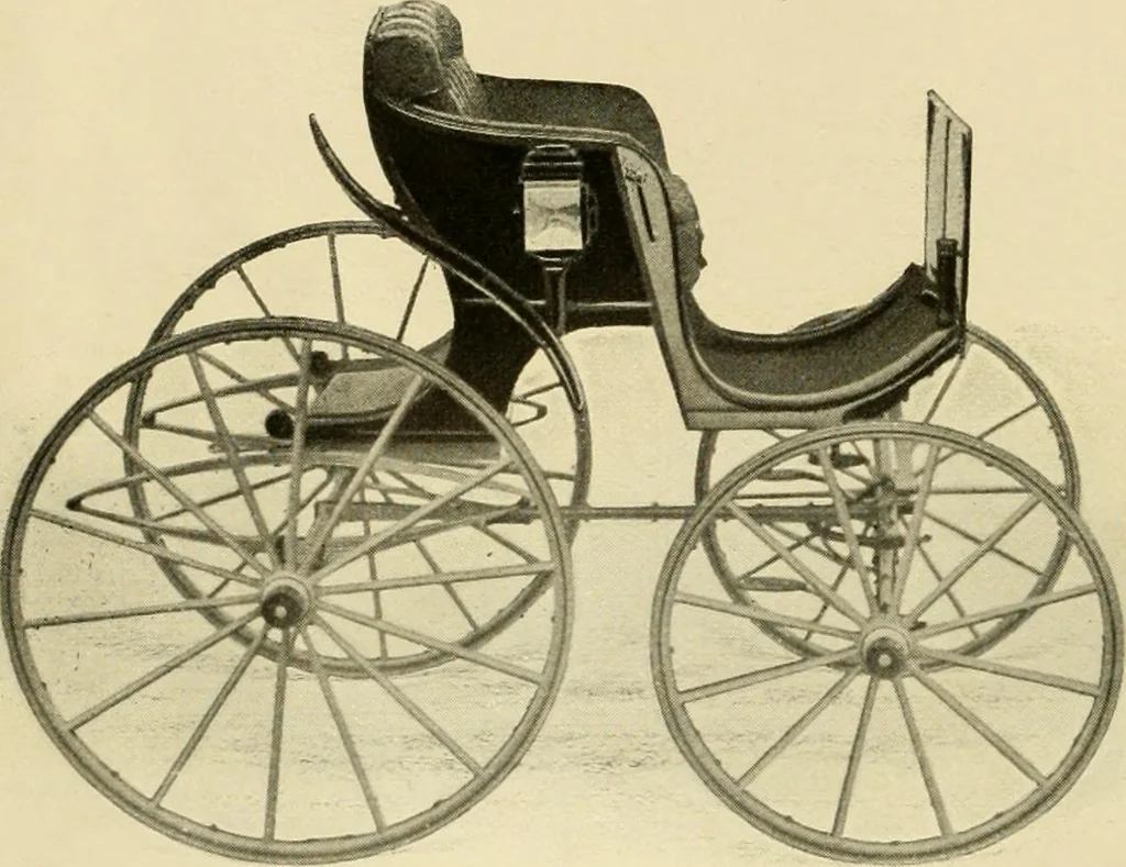 An illustration from Henry Hooker & Co., designers and builders of high grade carriages, New Haven, Connecticut, 1907, leaf 14