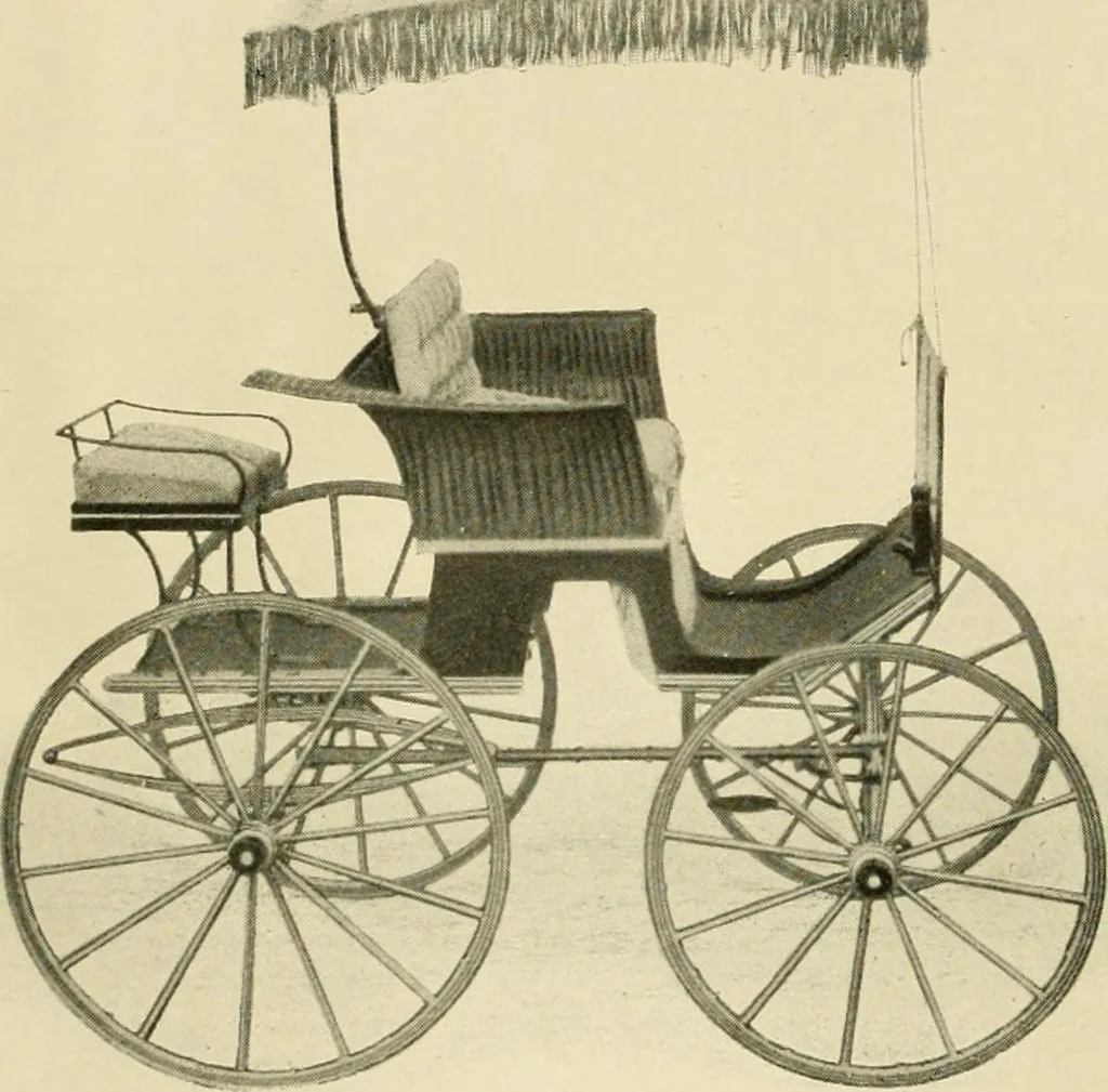 An illustration from Henry Hooker & Co., designers and builders of high grade carriages, New Haven, Connecticut, 1907, leaf 16