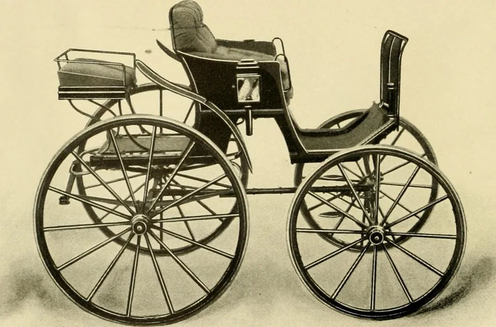 An illustration from Henry Hooker & Co., designers and builders of high grade carriages, New Haven, Connecticut, 1907, leaf 18