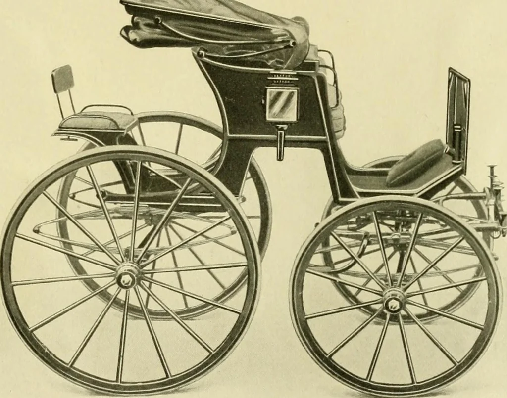 An illustration from Henry Hooker & Co., designers and builders of high grade carriages, New Haven, Connecticut, 1907, leaf 23