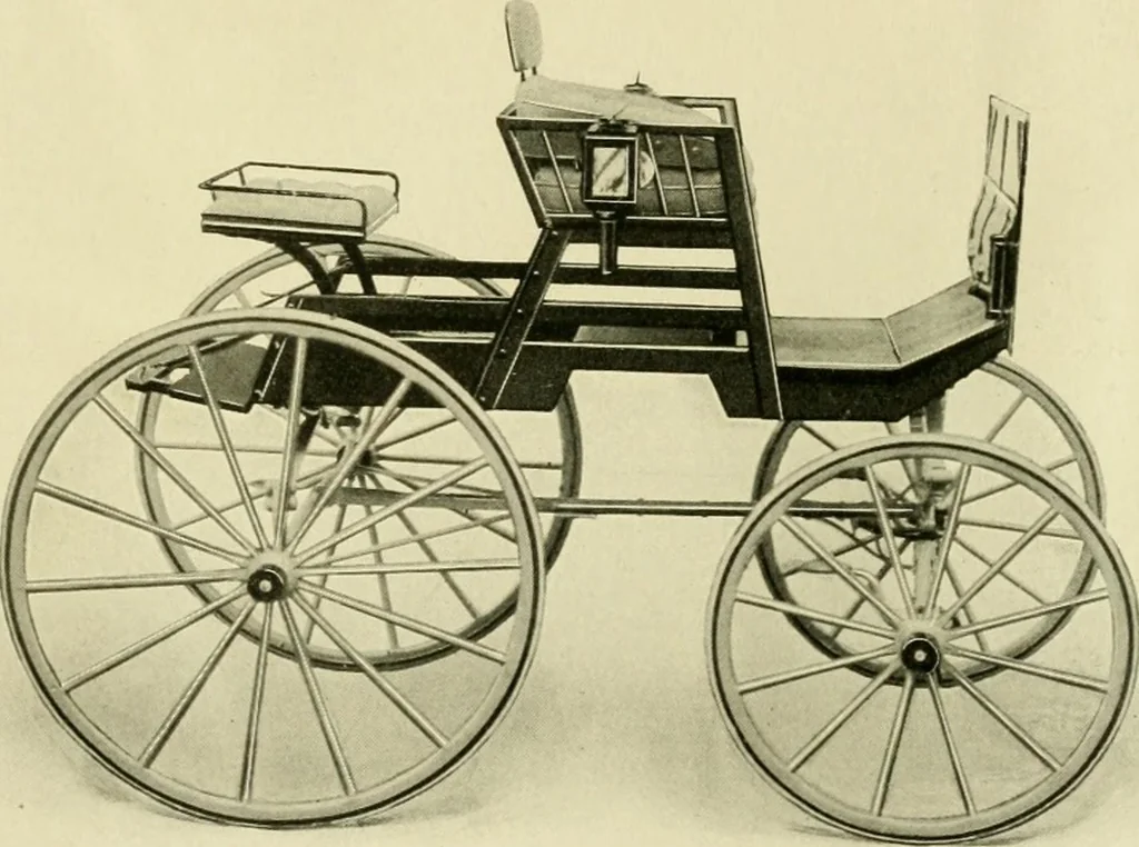 An illustration from Henry Hooker & Co., designers and builders of high grade carriages, New Haven, Connecticut, 1907, leaf 25