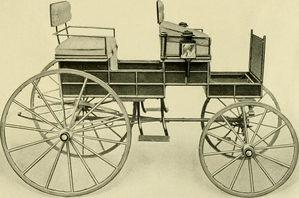 An illustration from Henry Hooker & Co., designers and builders of high grade carriages, New Haven, Connecticut, 1907, leaf 29