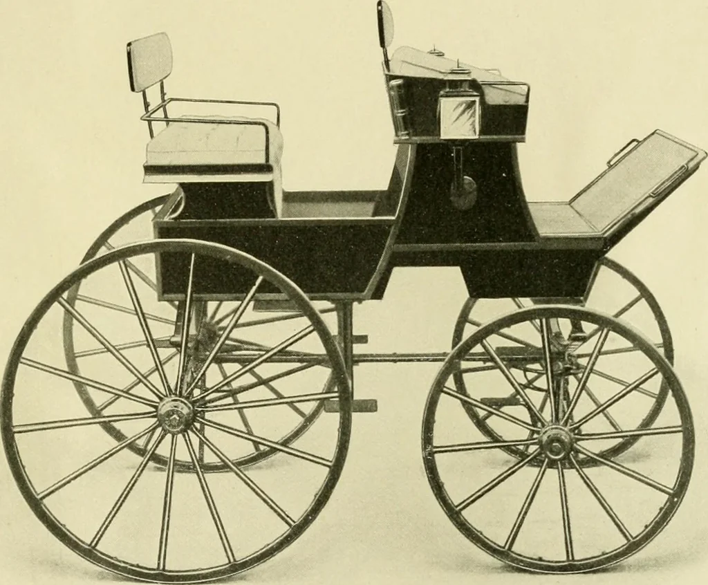 An illustration from Henry Hooker & Co., designers and builders of high grade carriages, New Haven, Connecticut, 1907, leaf 31