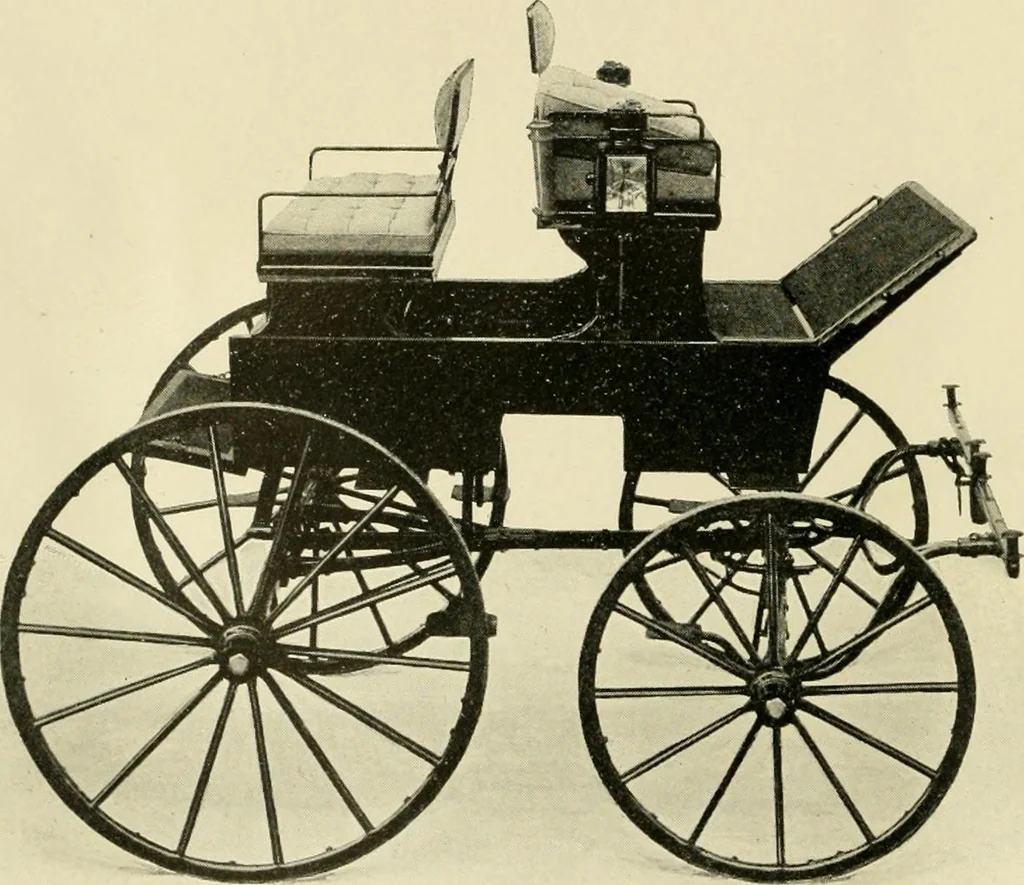 An illustration from Henry Hooker & Co., designers and builders of high grade carriages, New Haven, Connecticut, 1907, leaf 32