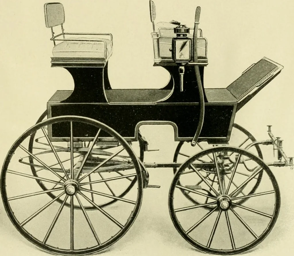 An illustration from Henry Hooker & Co., designers and builders of high grade carriages, New Haven, Connecticut, 1907, leaf 33
