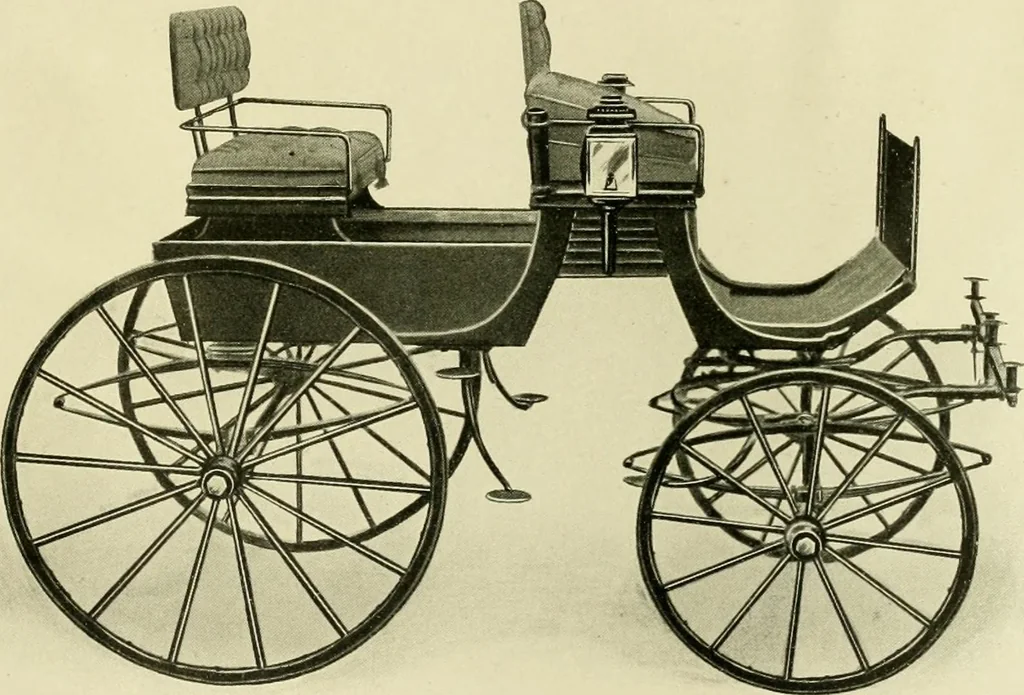 An illustration from Henry Hooker & Co., designers and builders of high grade carriages, New Haven, Connecticut, 1907, leaf 37