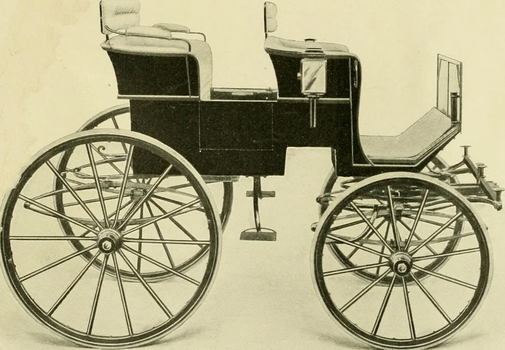 An illustration from Henry Hooker & Co., designers and builders of high grade carriages, New Haven, Connecticut, 1907, leaf 39