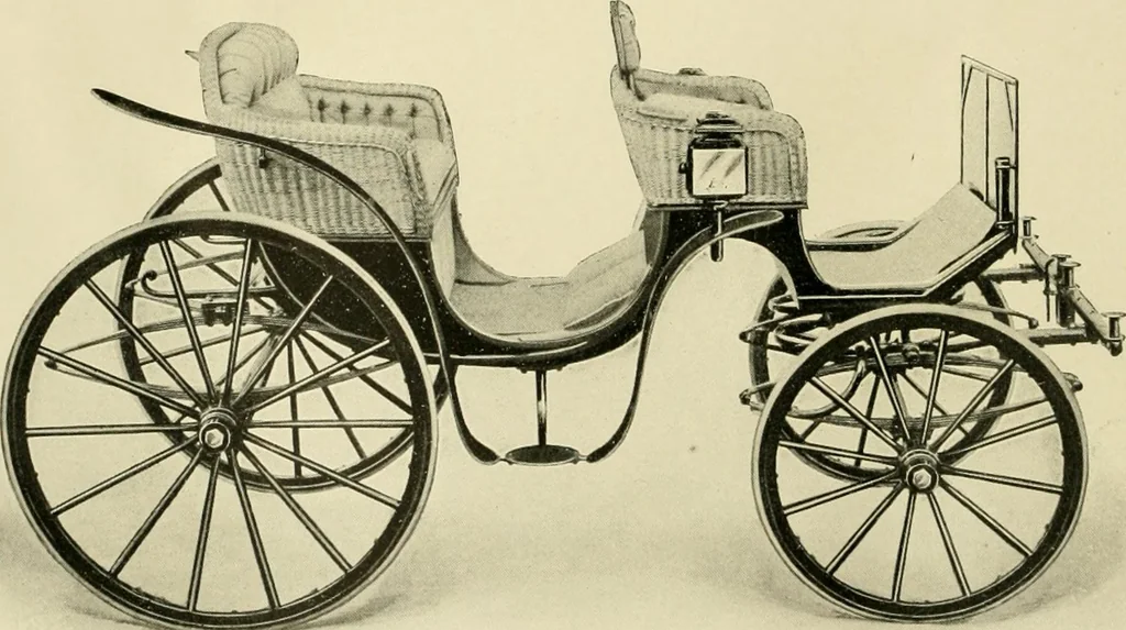 An illustration from Henry Hooker & Co., designers and builders of high grade carriages, New Haven, Connecticut, 1907, leaf 40
