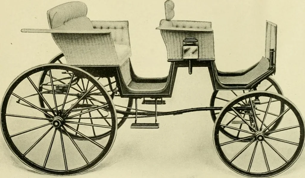 An illustration from Henry Hooker & Co., designers and builders of high grade carriages, New Haven, Connecticut, 1907, leaf 41