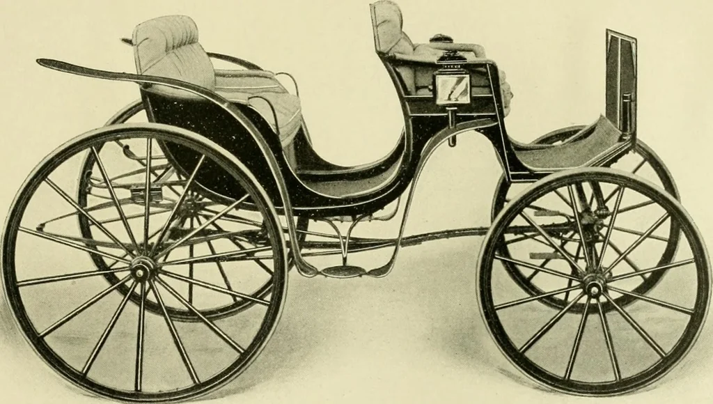 An illustration from Henry Hooker & Co., designers and builders of high grade carriages, New Haven, Connecticut, 1907, leaf 45