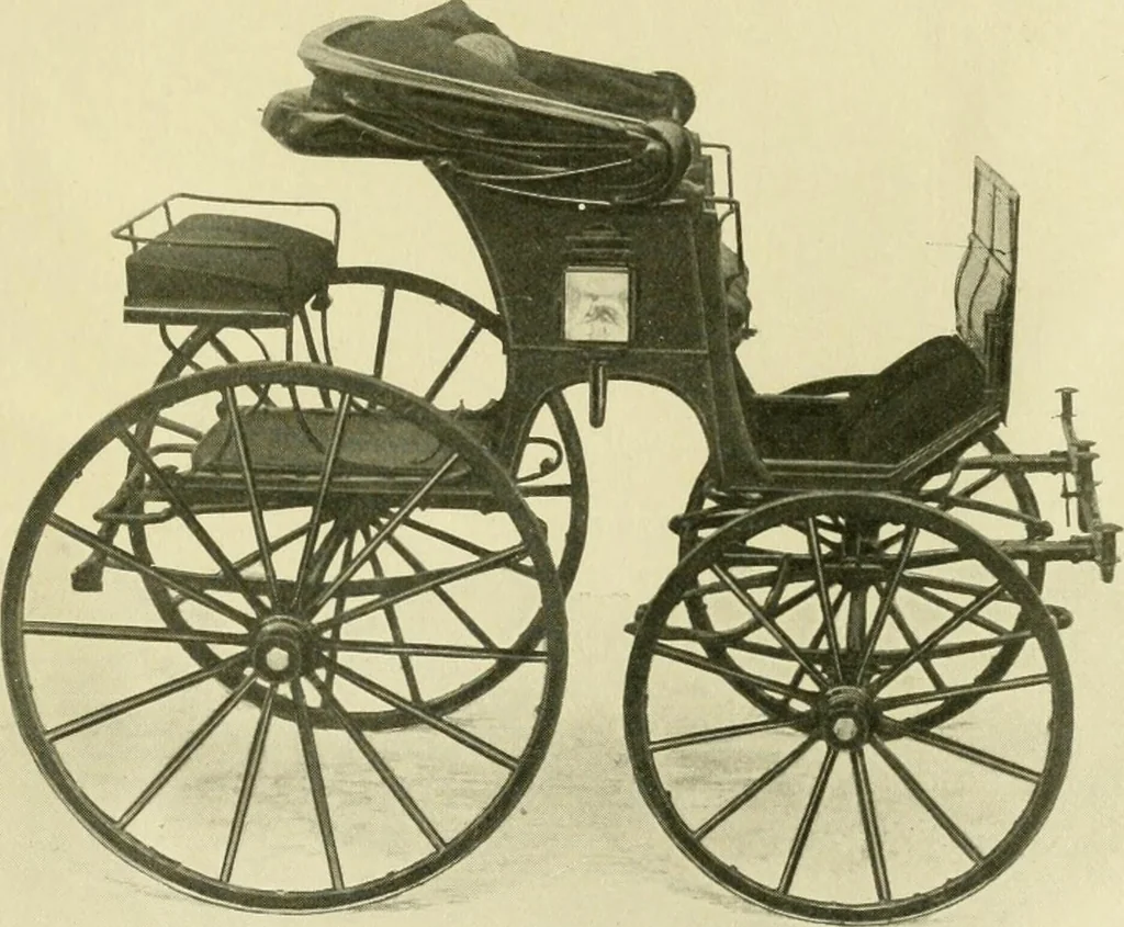 An illustration from Henry Hooker & Co., designers and builders of high grade carriages, New Haven, Connecticut, 1907, leaf 47