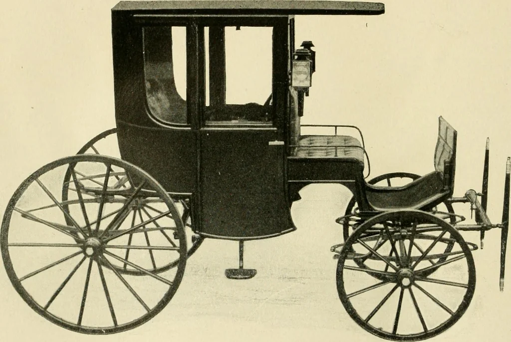 An illustration from Henry Hooker & Co., designers and builders of high grade carriages, New Haven, Connecticut, 1907, leaf 48