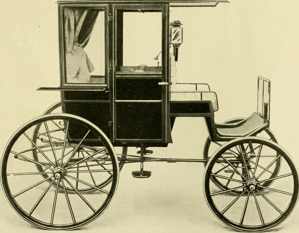 An illustration from Henry Hooker & Co., designers and builders of high grade carriages, New Haven, Connecticut, 1907, leaf 51