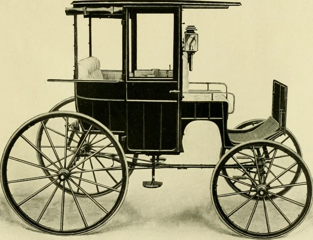 An illustration from Henry Hooker & Co., designers and builders of high grade carriages, New Haven, Connecticut, 1907, leaf 53
