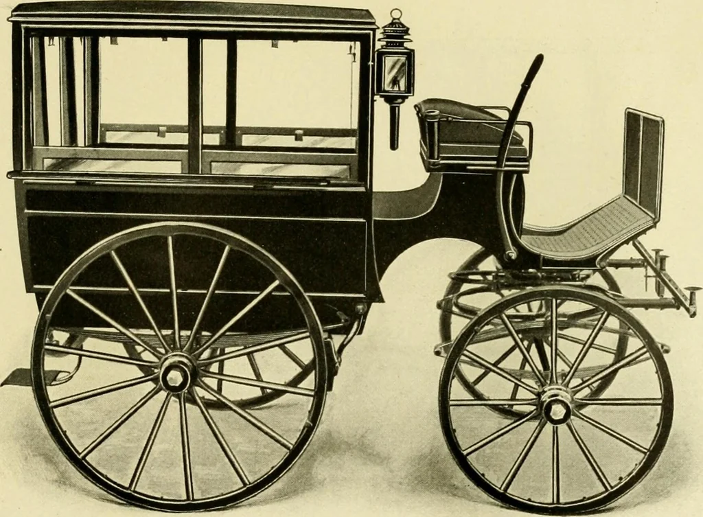 An illustration from Henry Hooker & Co., designers and builders of high grade carriages, New Haven, Connecticut, 1907, leaf 59