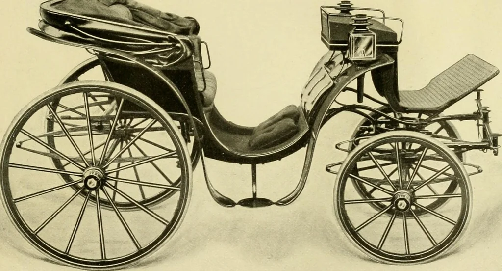An illustration from Henry Hooker & Co., designers and builders of high grade carriages, New Haven, Connecticut, 1907, leaf 63