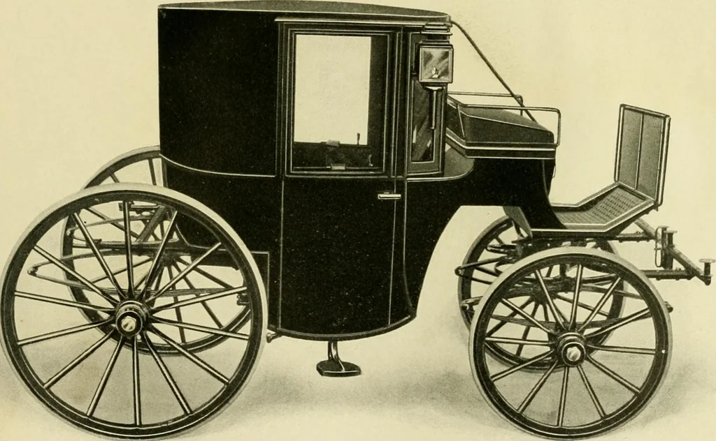 An illustration from Henry Hooker & Co., designers and builders of high grade carriages, New Haven, Connecticut, 1907, leaf 69