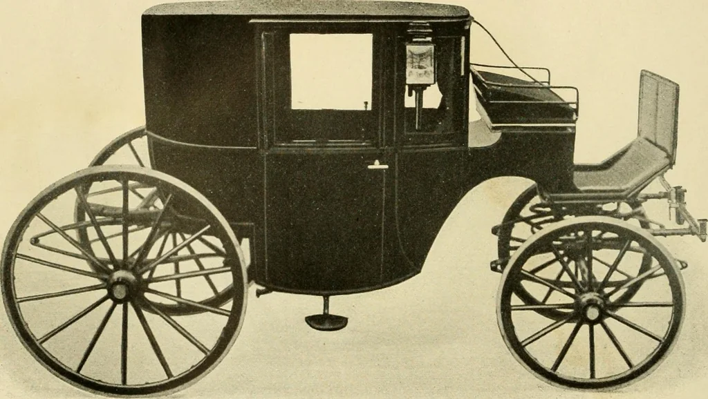 An illustration from Henry Hooker & Co., designers and builders of high grade carriages, New Haven, Connecticut, 1907, leaf 70