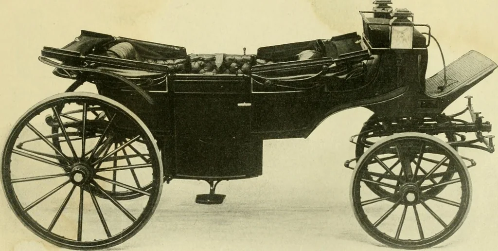 An illustration from Henry Hooker & Co., designers and builders of high grade carriages, New Haven, Connecticut, 1907, leaf 71