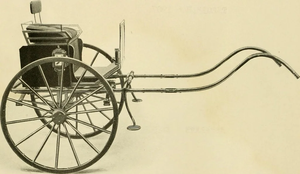 An illustration from Henry Hooker & Co., designers and builders of high grade carriages, New Haven, Connecticut, 1907, leaf 8