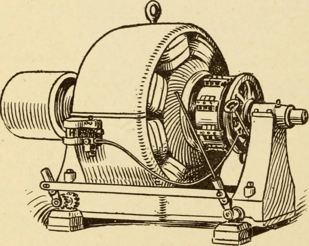An illustration from Henry and Hora's modern electricity; a practical working encyclopedia, 1915, leaf 137
