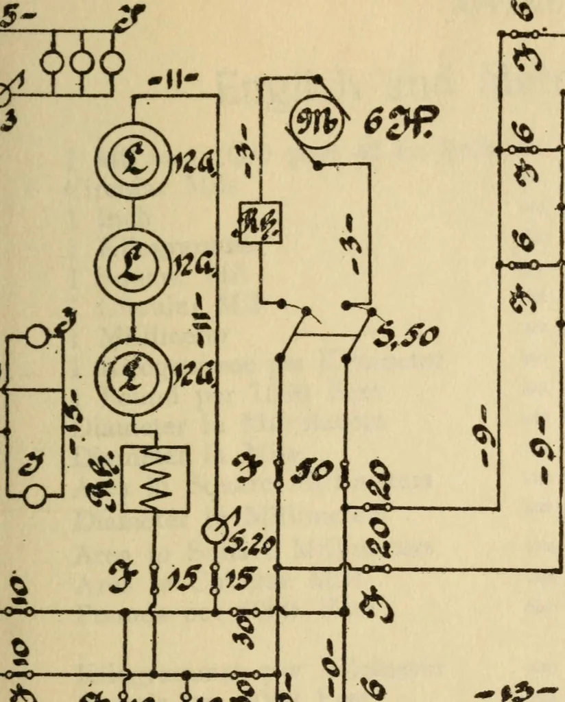 An illustration from Henry and Hora's modern electricity; a practical working encyclopedia, 1915, leaf 358