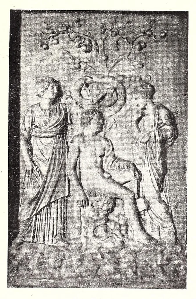 An illustration from Herakles bei den Hesperiden, 1923, leaf 7
