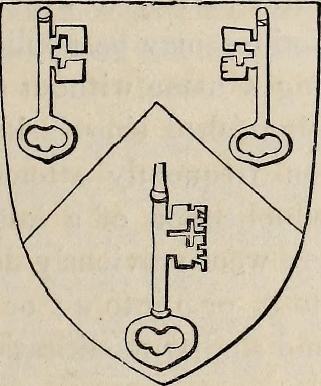 An illustration from The Herald and genealogist, 1863, leaf 157