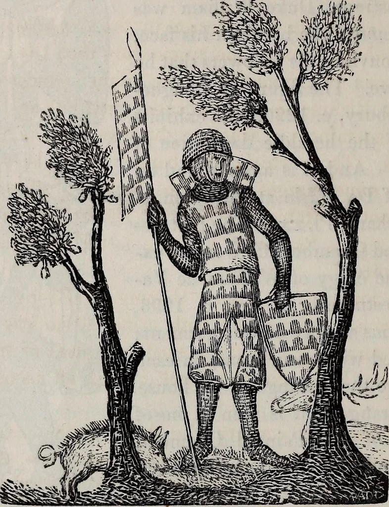 An illustration from The Herald and genealogist, 1863, leaf 250