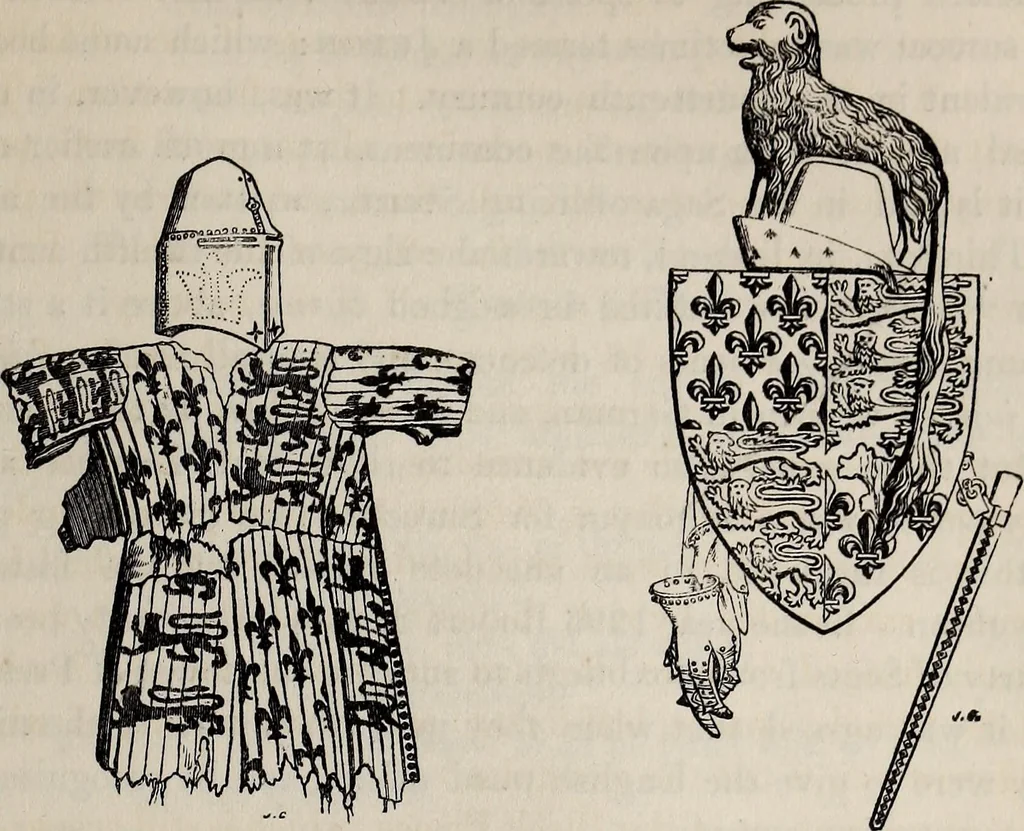 An illustration from The Herald and genealogist, 1863, leaf 253