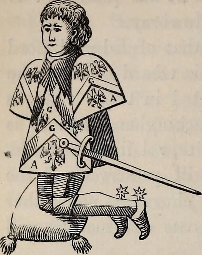 An illustration from The Herald and genealogist, 1863, leaf 262