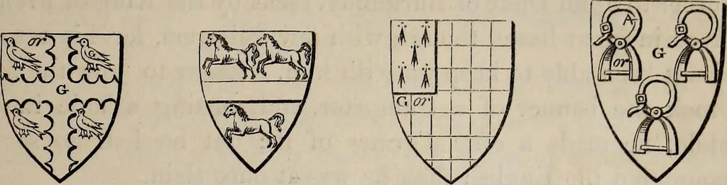 An illustration from The Herald and genealogist, 1863, leaf 263