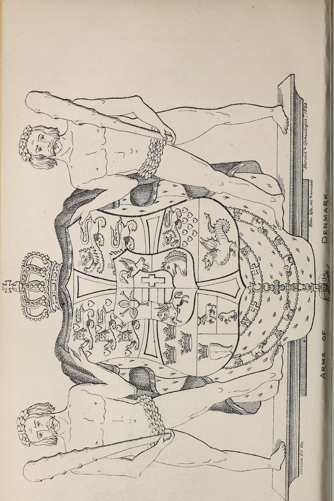 An illustration from The Herald and genealogist, 1863, leaf 314