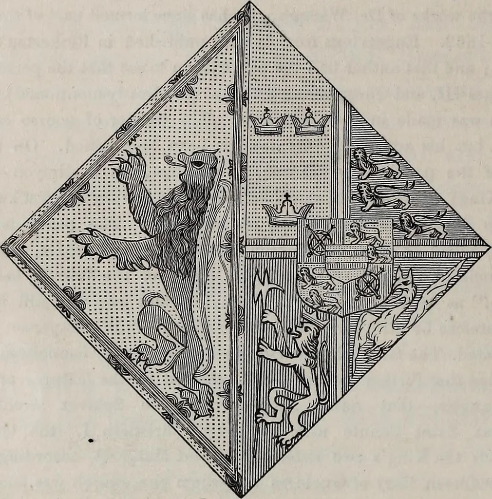 An illustration from The Herald and genealogist, 1863, leaf 326