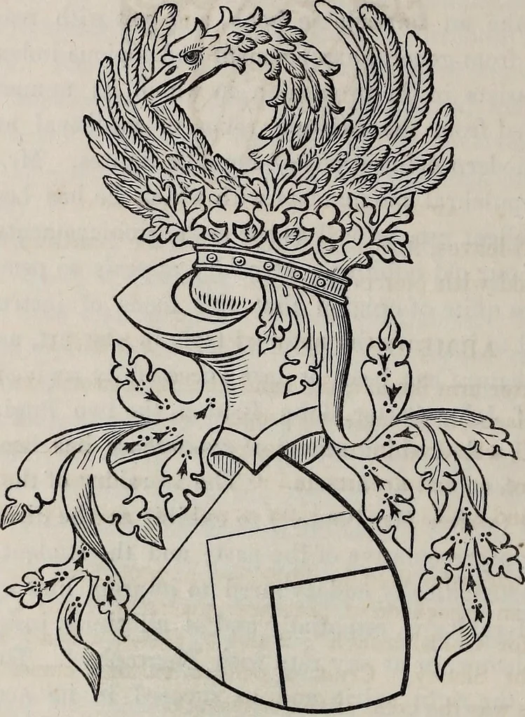 An illustration from The Herald and genealogist, 1863, leaf 390
