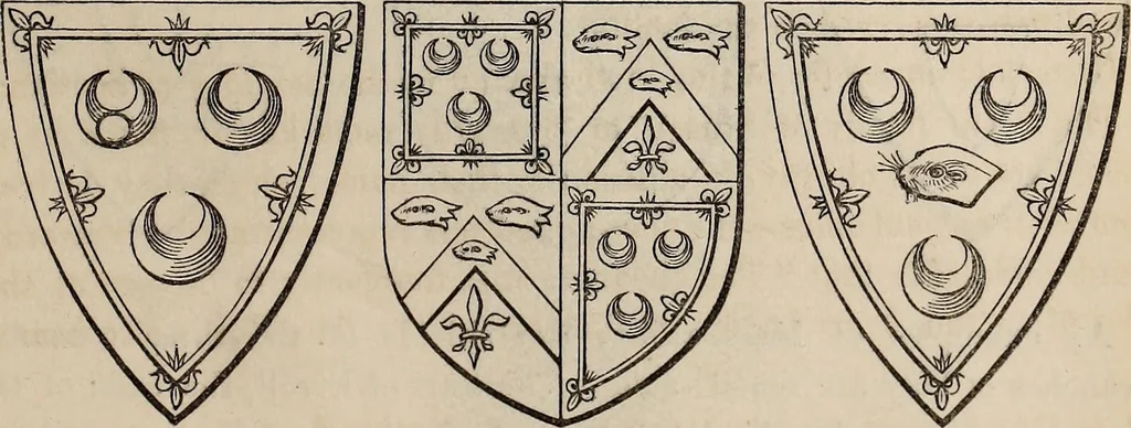 An illustration from The Herald and genealogist, 1863, leaf 471