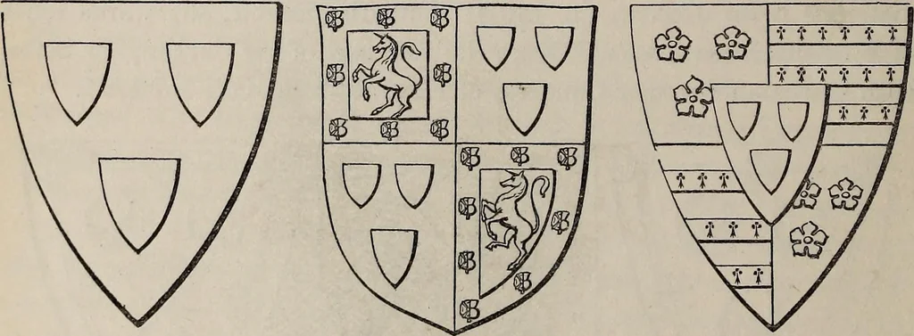An illustration from The Herald and genealogist, 1863, leaf 472