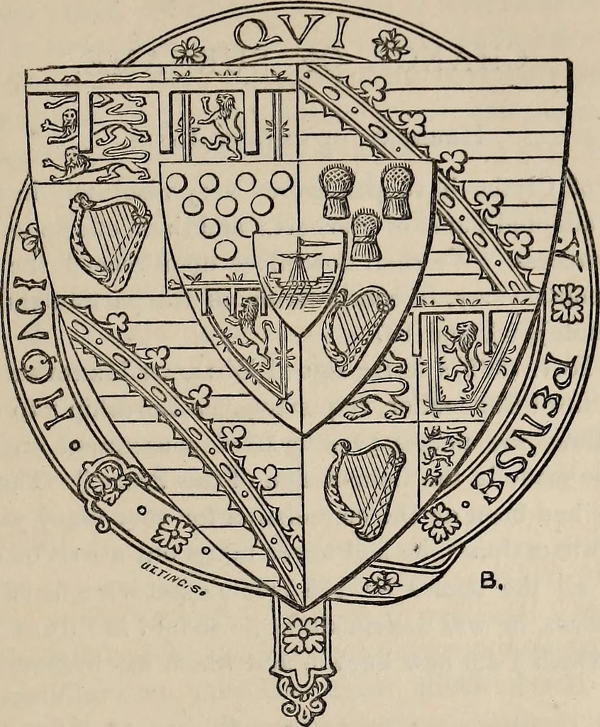 An illustration from The Herald and genealogist, 1863, leaf 475