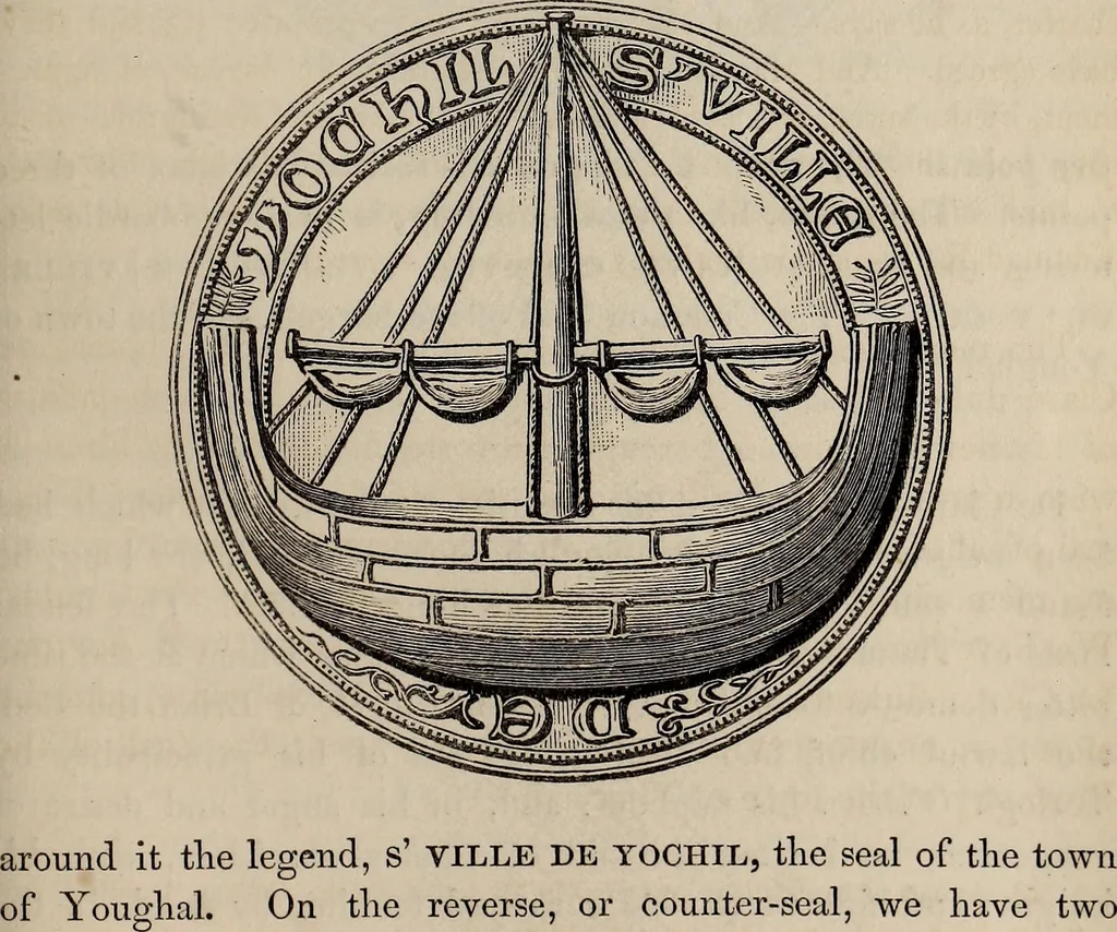 An illustration from The Herald and genealogist, 1863, leaf 507