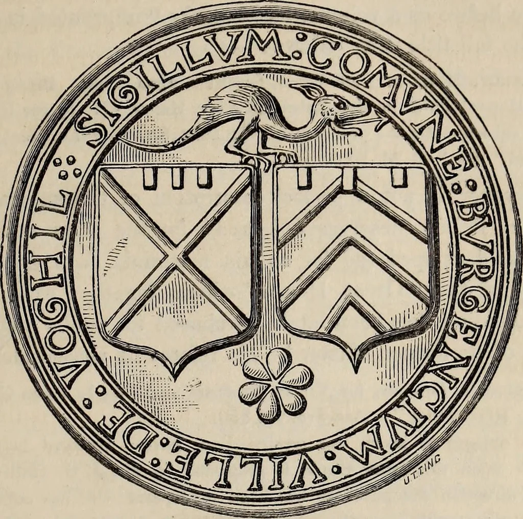 An illustration from The Herald and genealogist, 1863, leaf 513